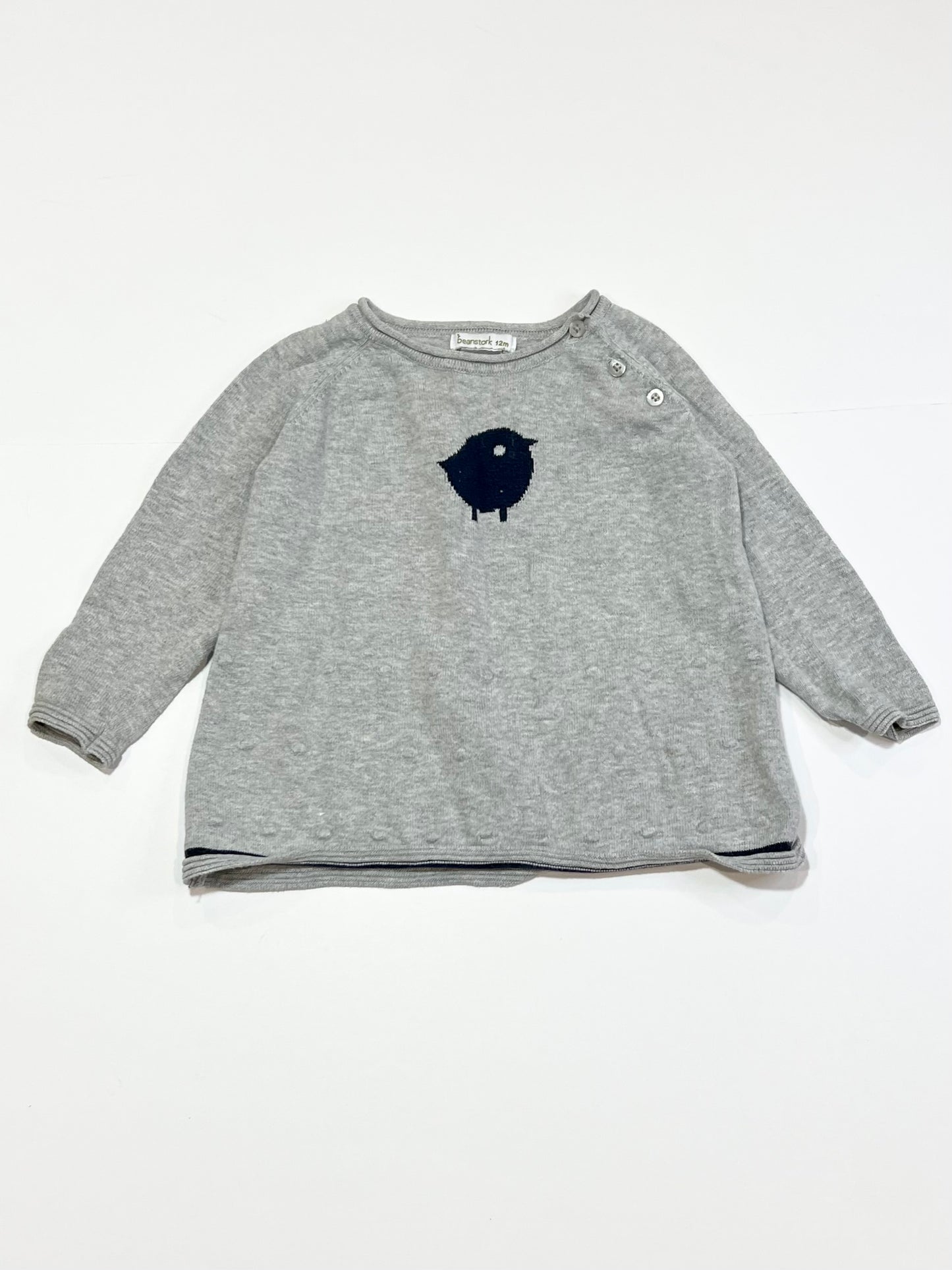 Grey chick jumper - Size 1