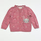 Pink bunny cardigan - Size 1