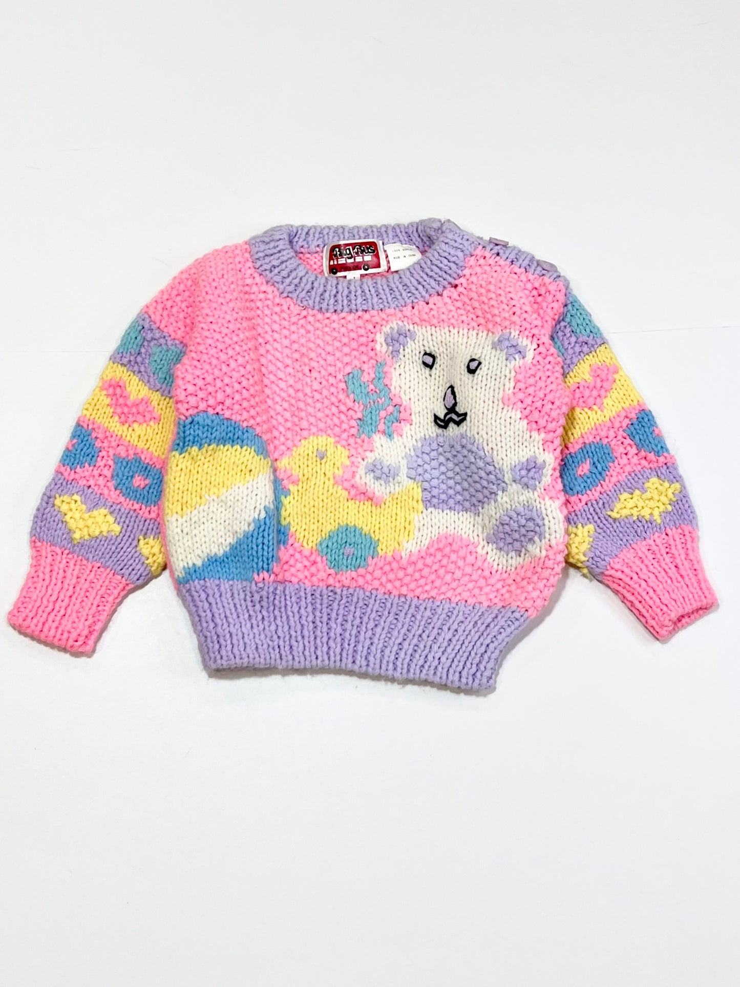 Bear knit jumper - Size 1