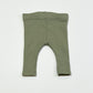 Green ribbed leggings - Size 0000