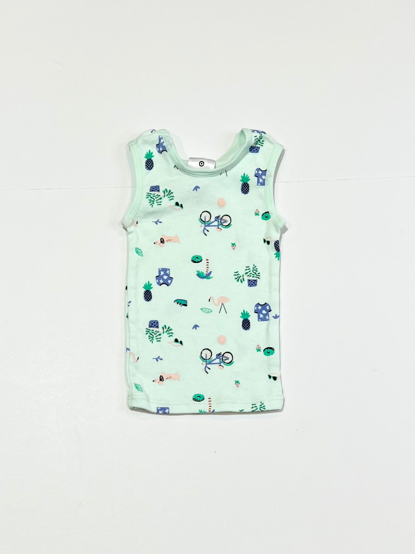 Green singlet - Size 0000