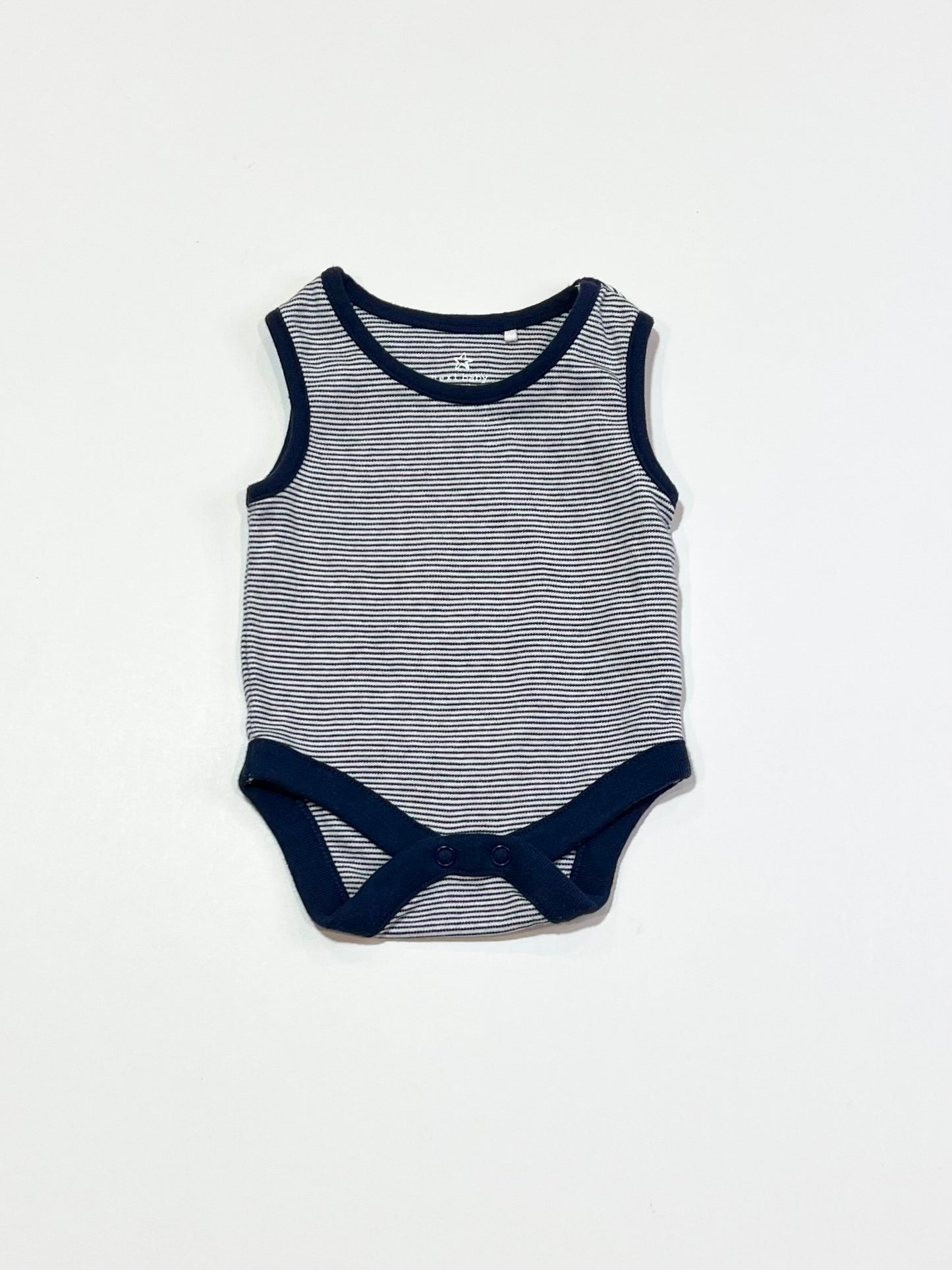 Navy striped bodysuit - Size 0000