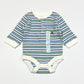 Striped ribbed bodysuit - Size 0000