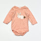 Orange bunny bodysuit - Size 0000