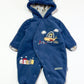 Blue fleece coverall - Size 0000
