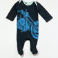 Grey motorbike onesie - Size 0000