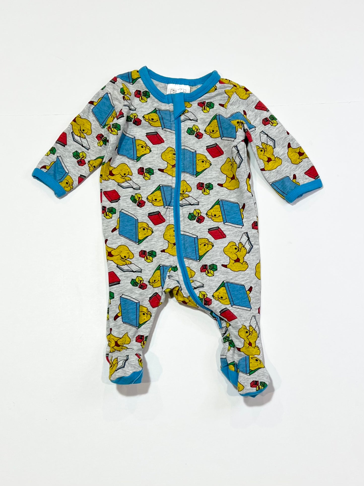 Spot zip onesie - Size 0000