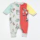 Cat in the Hat zip onesie - Size 0000