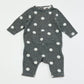 Grey spot onesie - Size 0000
