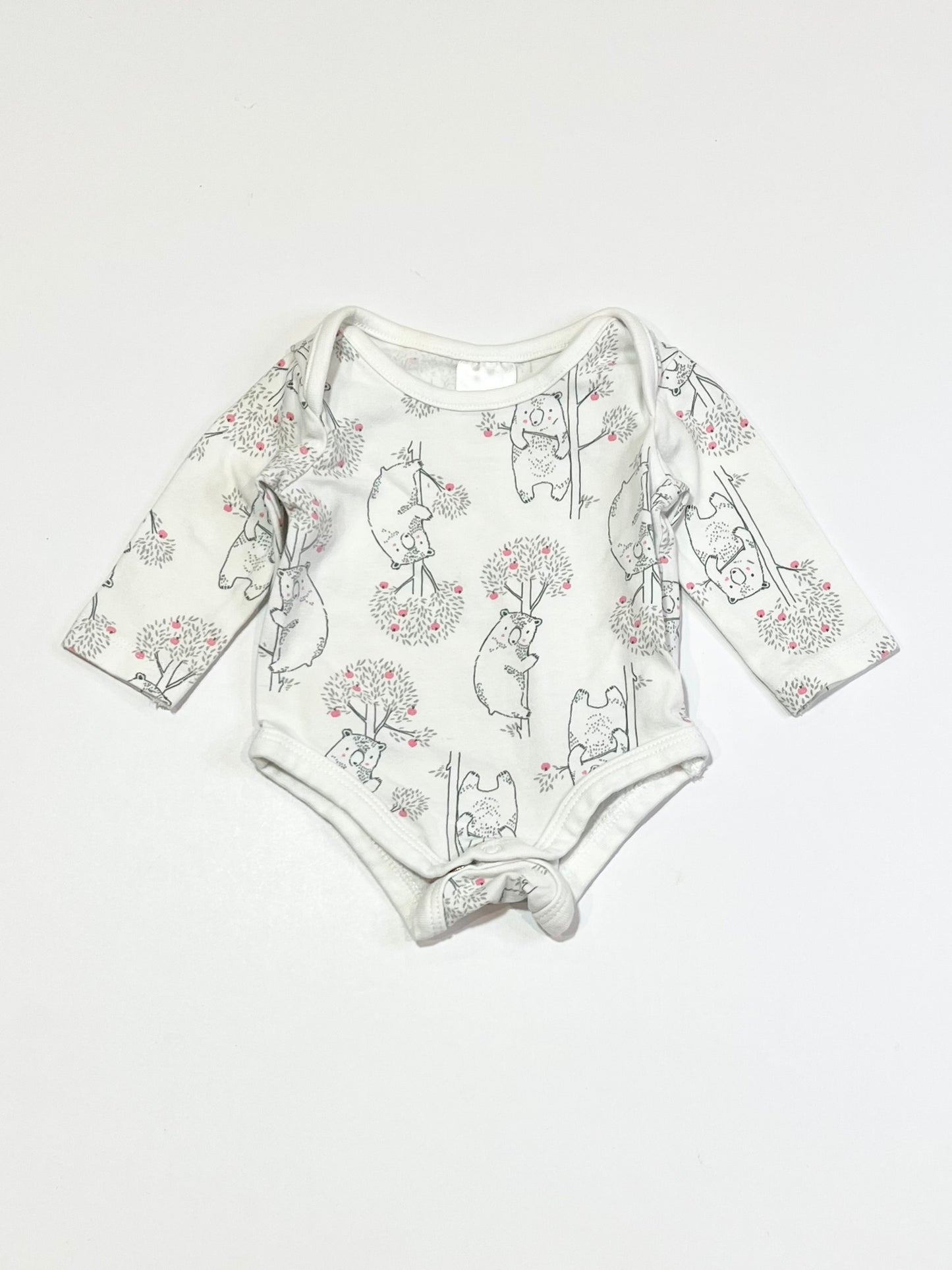 Bears in trees bodysuit - Size 0000