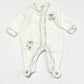 White ruffle onesie - Size 0000