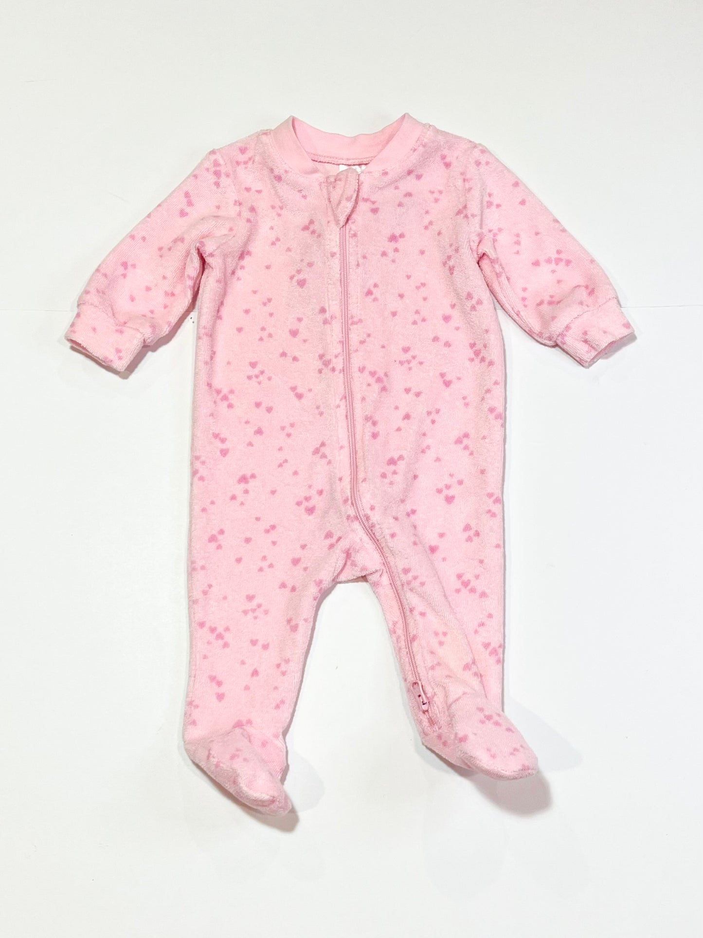Terry zip onesie - Size 0000