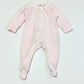 Striped zip onesie - Size 0000