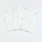 3 x white ribbed singlets - Size 00000