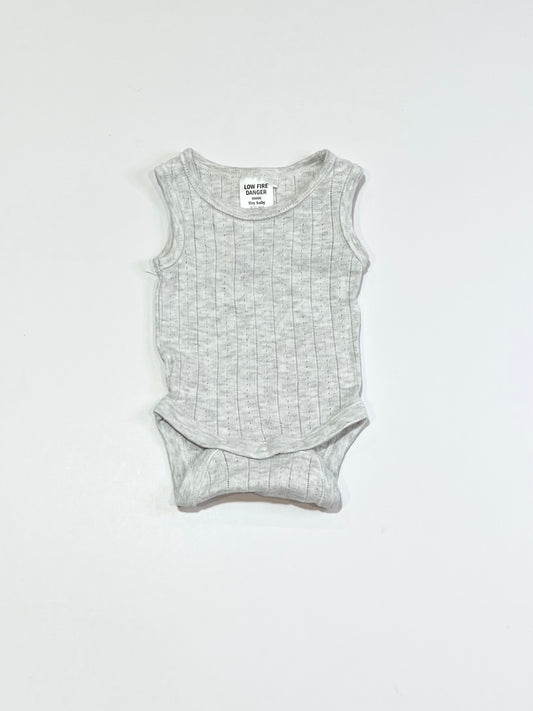 Grey bodysuit - Size 00000