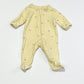 Yellow mushrooms zip onesie - Size 00000