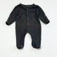 Grey ribbed onesie - Size 00000