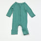 Green zip onesie - Size 00000