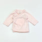 Pink heart cross-over top - Size 00000