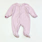 Purple ribbed onesie - Size 00000