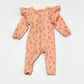 Ribbed butterfly zip onesie - Size 00000