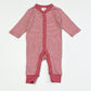 Dusty pink striped onesie - Size 00000