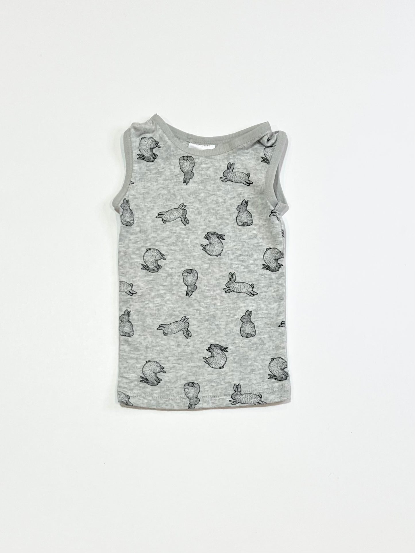 Grey bunny singlet - Size 000