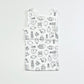 White fishy singlet - Size 000