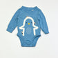 Blue penguin bodysuit - Size 000