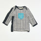 Checkered bear top - Size 000