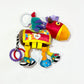 Colourful horse pram toy