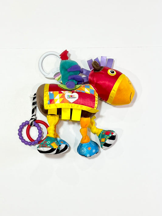 Colourful horse pram toy