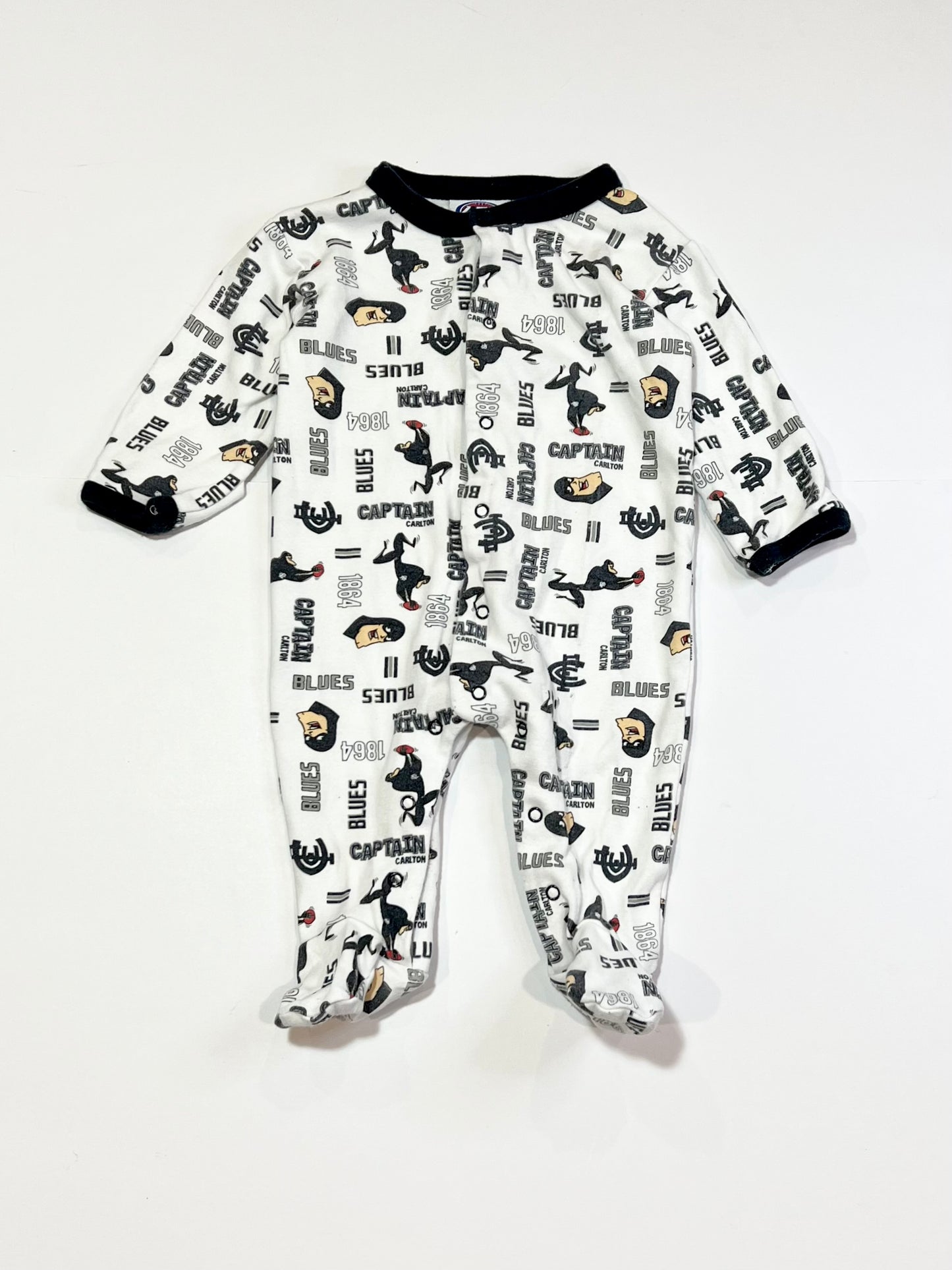 Carlton Blues onesie - Size 00