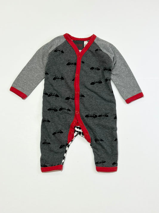 Grey ants onesie - Size 000