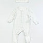 Hedgehog onesie with beanie - Size 000