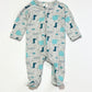 Water animals zip onesie - Size 000