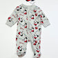 Christmas Mickey zip onesie brand new - Size 000