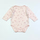 Pink bunny bodysuit - Size 6-9 months