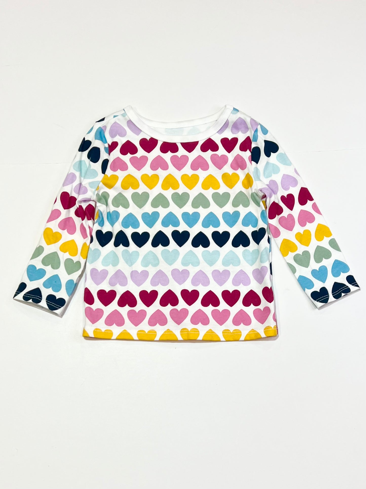Hearts top - Size 6-9 months