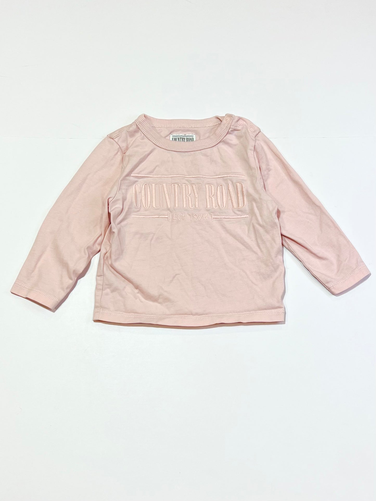 Pink heritage top - Size 0