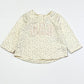 Floral logo top - Size 0