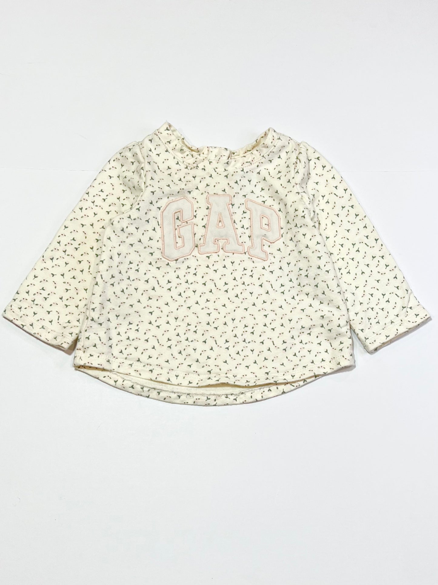 Floral logo top - Size 0