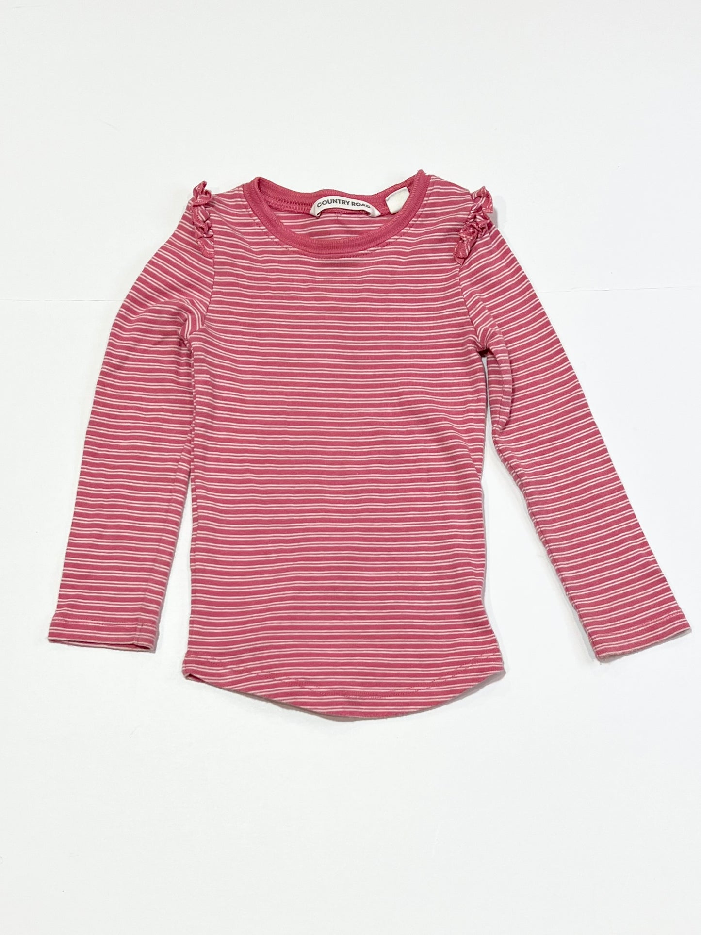 Striped ribbed top - Size 2