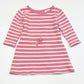 Striped ribbed dress - Size 2
