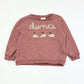 Dusty pink dance sweater - Size 2-3