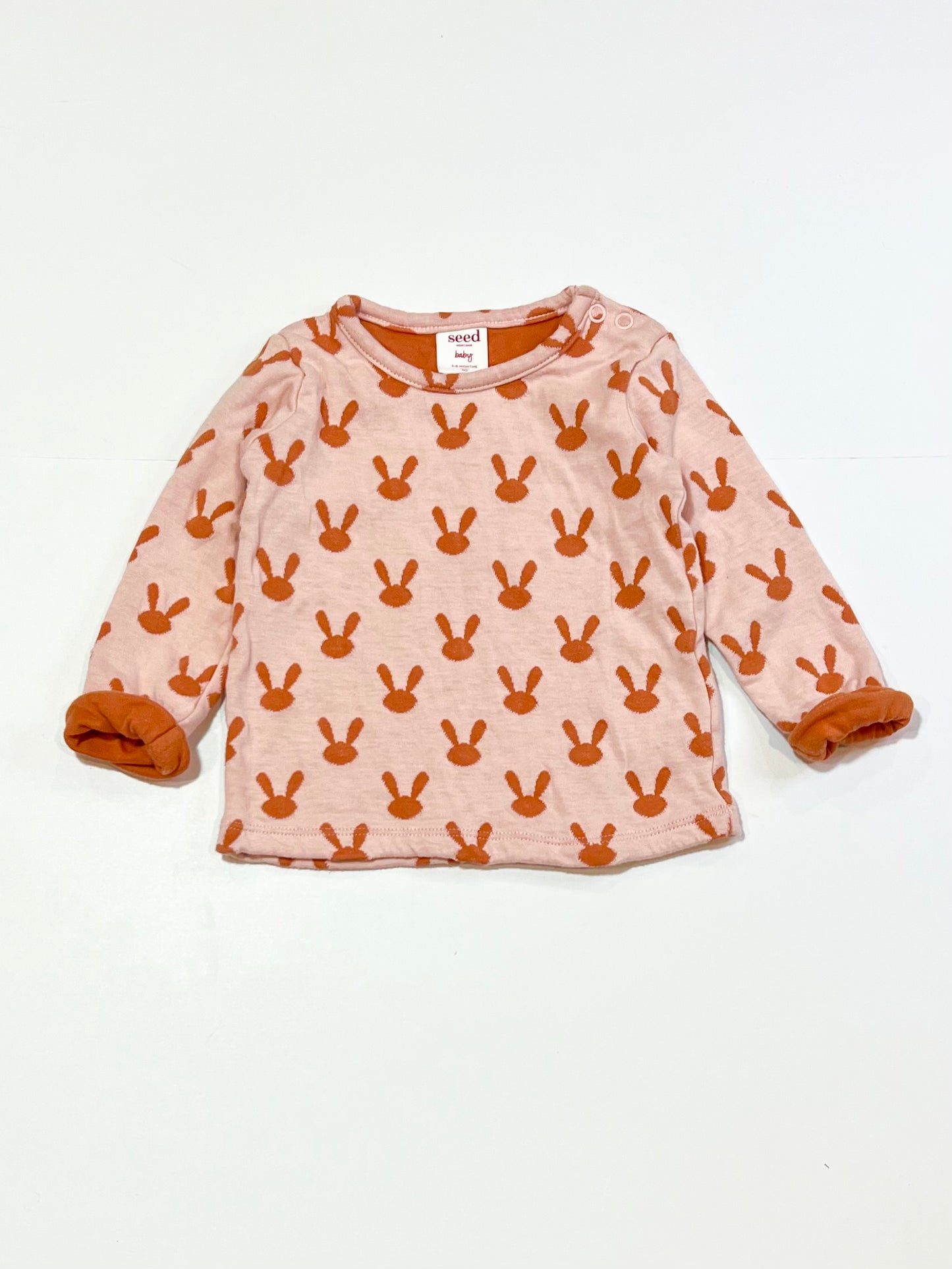 Pink bunny top - Size 00