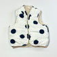 Spotty puffer vest - Size 00