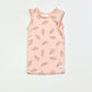 Pink feathers singlet - Size 000