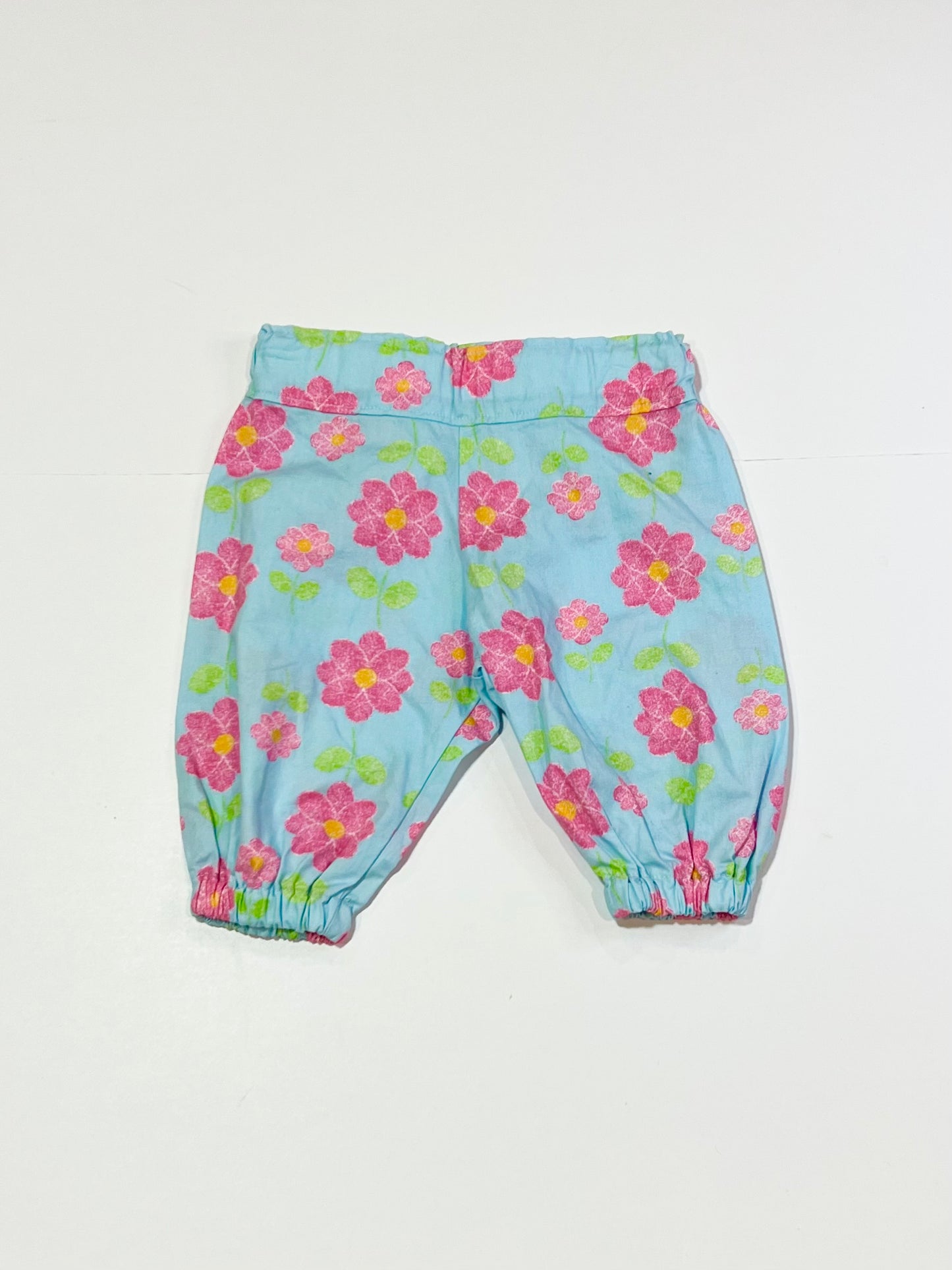 Floral cotton pants - Size 000