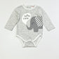 Grey elephant bodysuit - Size 000